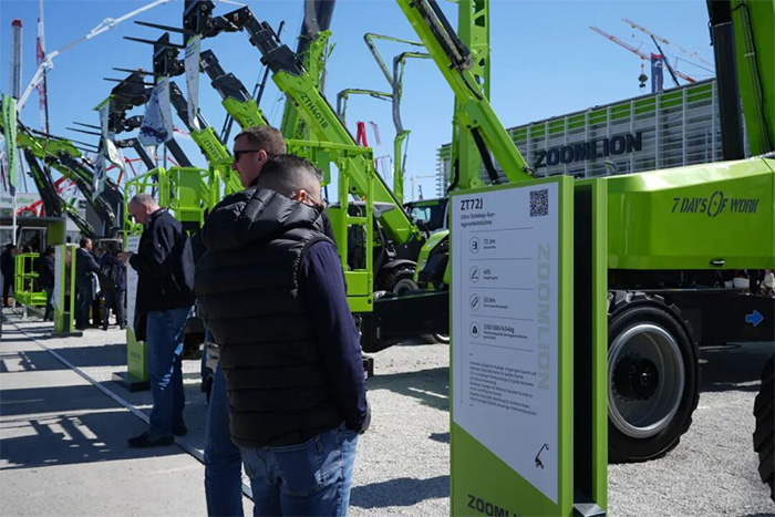 Breaking New Ground and Growing Upward! Zoomlion Intelligent Access Equipment Shines at Bauma Germany