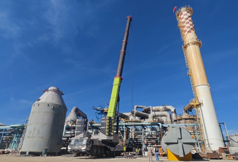 Zoomlion Successfully Delivers 800-ton Crane to Mexico