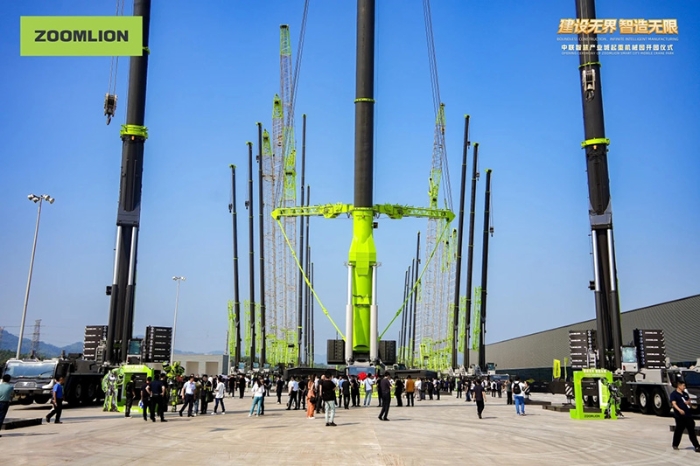 Zoomlion Unveils the World’s Largest All-Terrain Crane