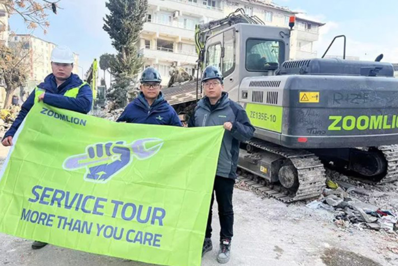 Turkey's Aurora Green on Strong Earthquake Ruins