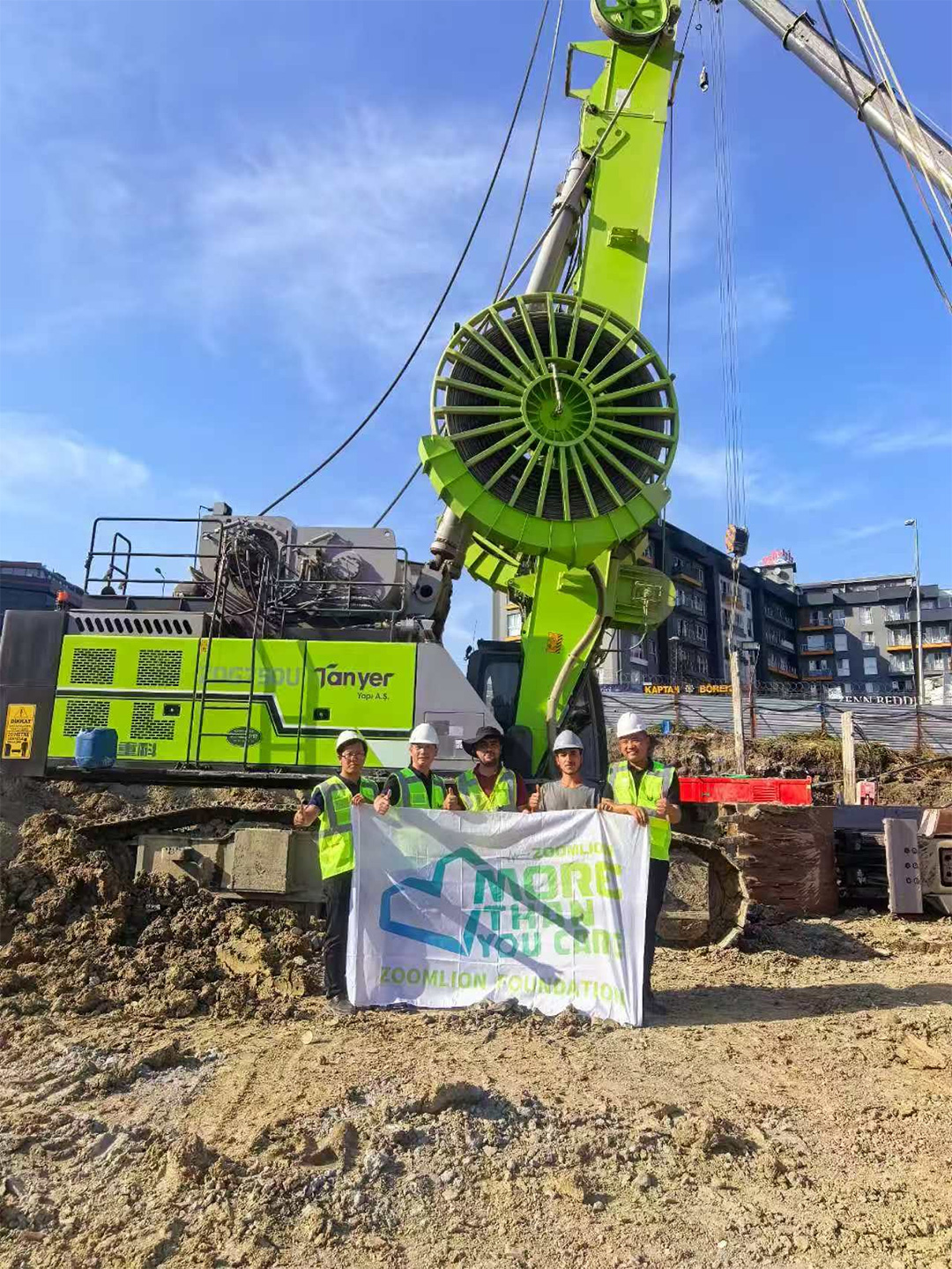ZOOMLION's Global Service Tour for Foundation Construction Reaches Turkey, Penetrating High-End Markets with Exceptional