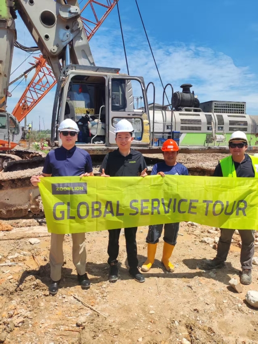 Zoomlion Infrastructure Construction’s Global Service Tour Launches in Malaysia, Strengthening Customer Ties to Jointly Expand the Market