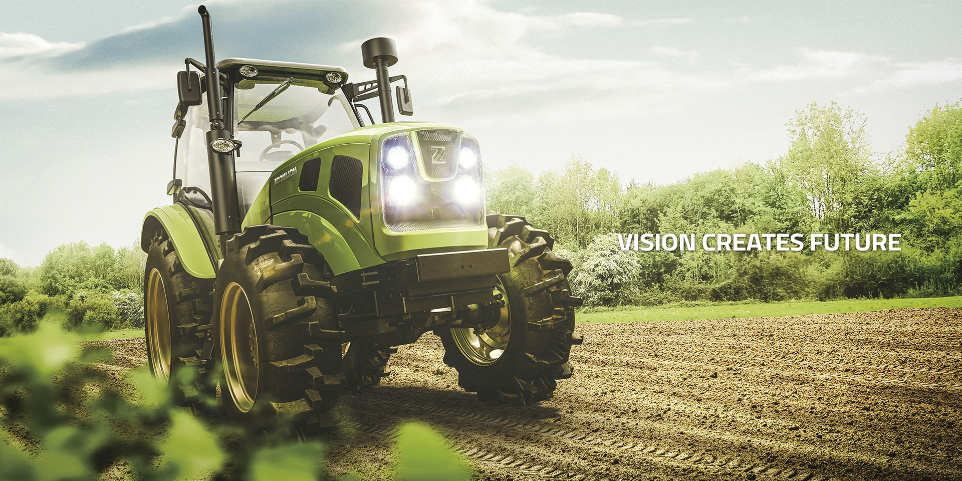 ZOOMLION agricultural machinery banner