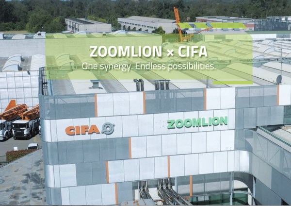 ZOOMLION x CIFA: One synergy. Endless possibilities.
