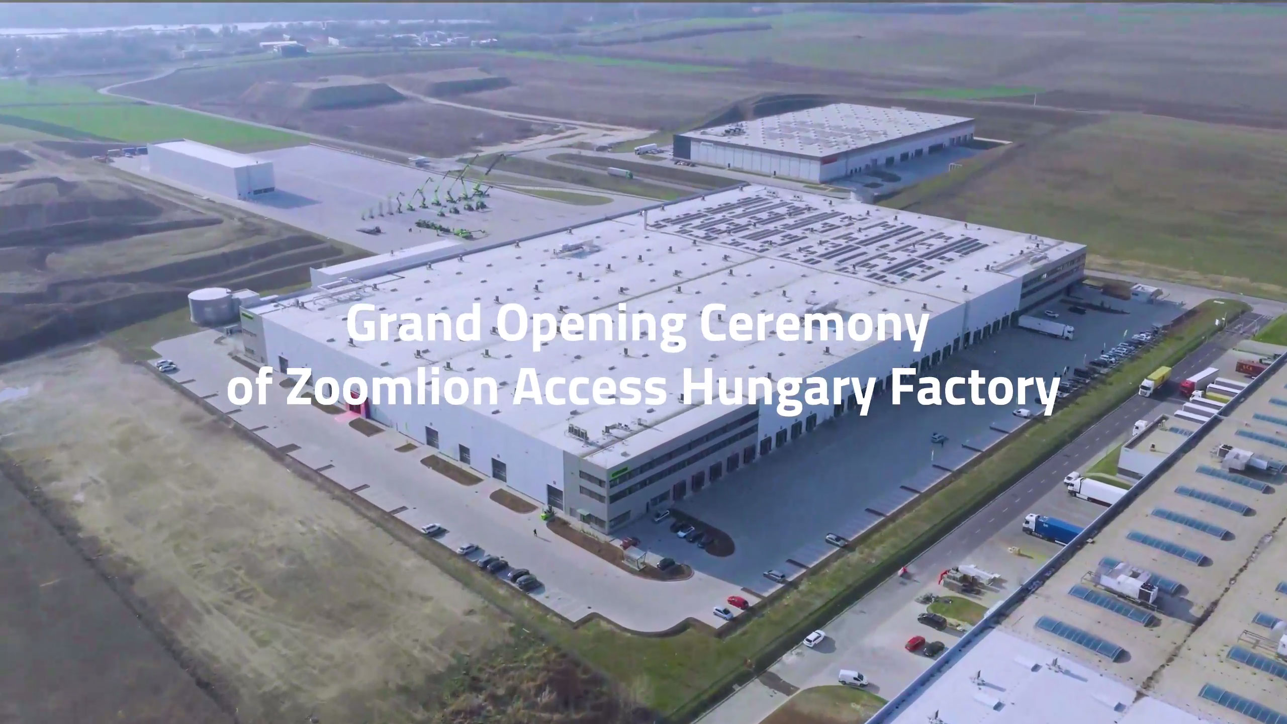 Grand Opening Ceremony of Zoomlion Access Hungary Factory