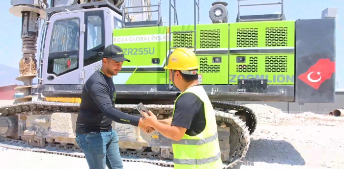 Global Service Tour of ZOOMLION Foundation Construction in Turkey