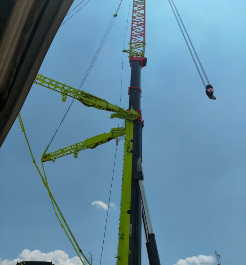 Zoomlion Successfully Delivers 800-ton Crane to Mexico