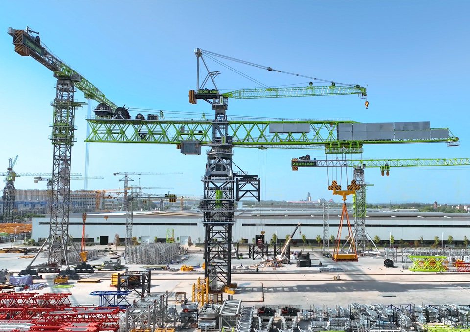 ZOOMLION's World's First 10,000+ Ton-meter Tower Crane