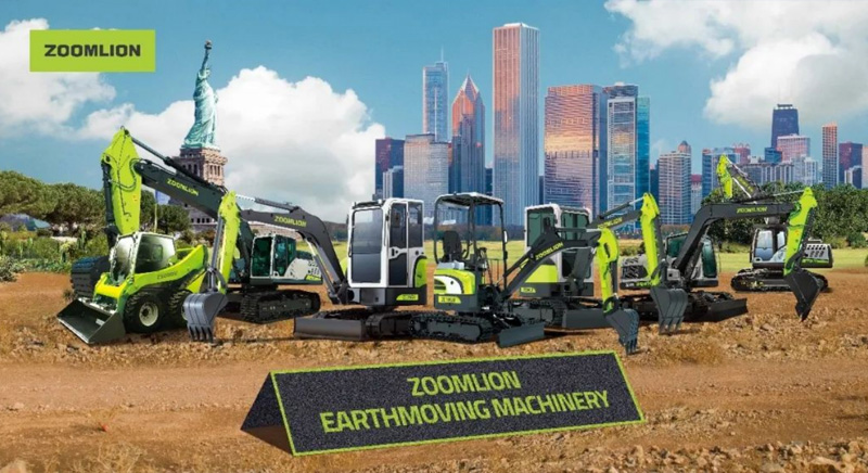 Showing the Outstanding Strength, Zoomlion Earthmoving Machinery Attends the CONEXPO-CON/AGG 2023