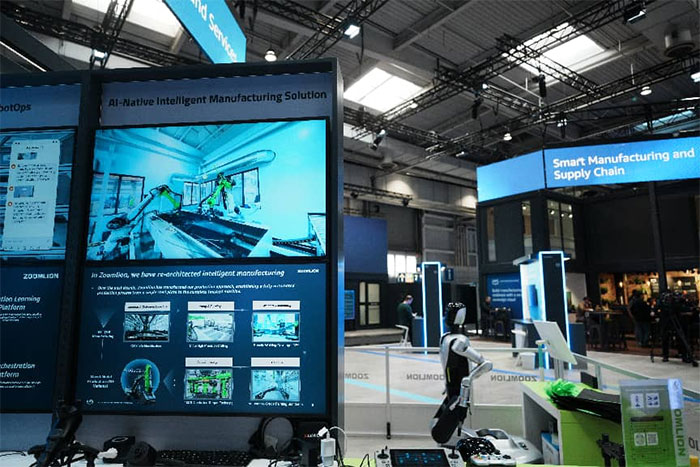 Embodied Intelligence Zoomlion Solution Shines! Zoomlion Makes Appearance at HANNOVER MESSE 2026