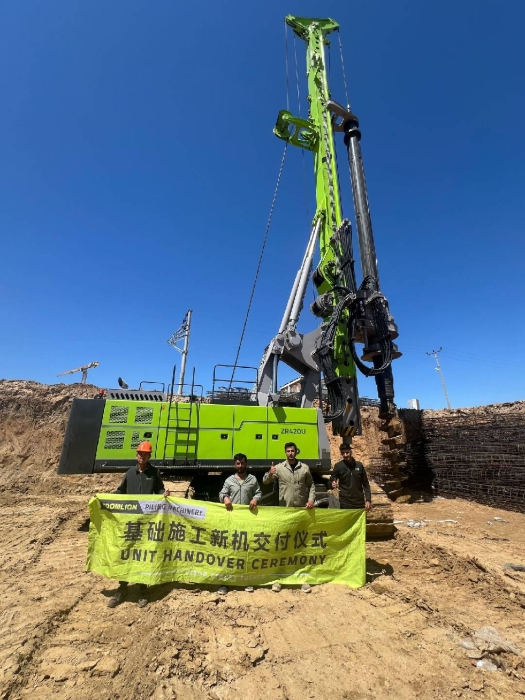 Zoomlion U-Series Rotary Drilling Rigs Successfully Enter the European Market in Full Force! Intelligent "Made in China"