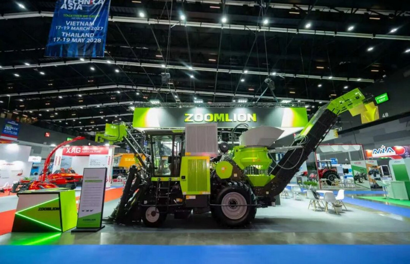 Zoomlion Unveils New Sugarcane Mechanization Solution at AGRITECHNICA in Thailand