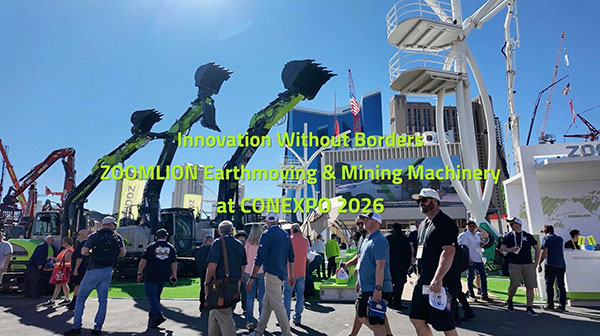 Innovation Without Borders, ZOOMLION Earthmoving & Mining Machinery at CONEXPO 2026