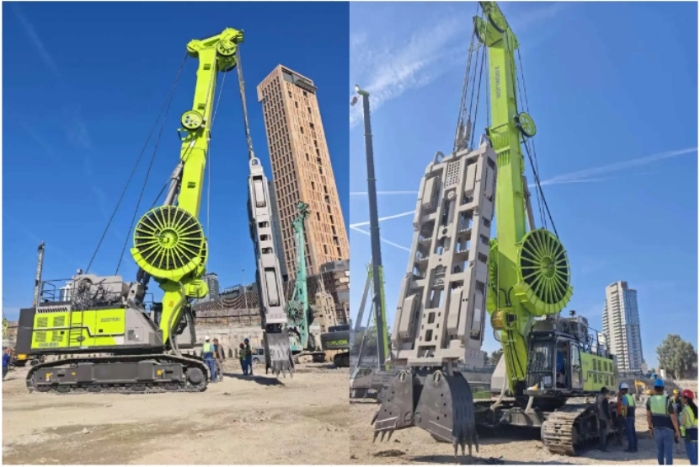 New Achievements in Product Localisation! Zoomlion Customised Hydraulic Wall Grab Delivered to Turkey