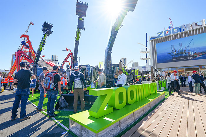 Zoomlion Shows Earthmoving & Mining Machinery at CONEXPO-CON/AGG 2026