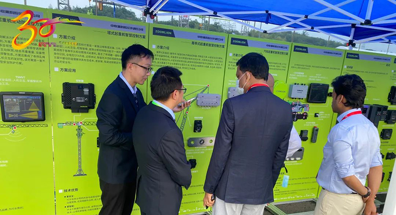 Technology Salutes to the New Era — Indian Construction Machinery Delegation Visits ZOOMLION